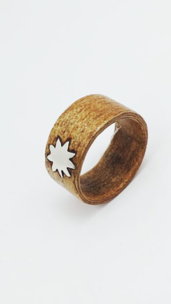 Anello wood silver sun - immagine 6