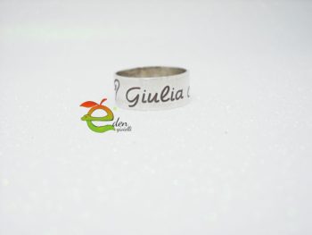 Anelli Argento 925 Personalizzabili - immagine 3