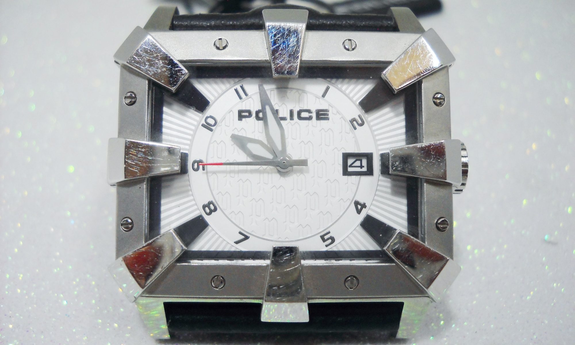 orologio police acciaio