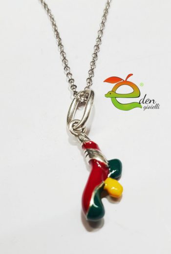 Collana con Ciondolo Asso - immagine 3