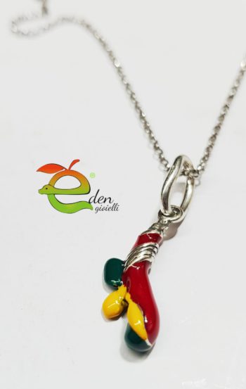 Collana con Ciondolo Asso - immagine 2