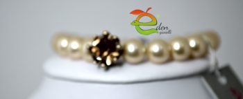 Bracciale Perle e con  Pietra - immagine 3