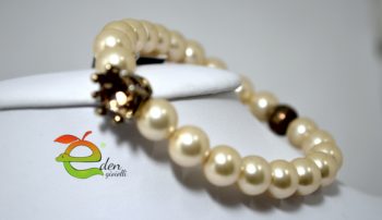 Bracciale Perle e con  Pietra - immagine 7
