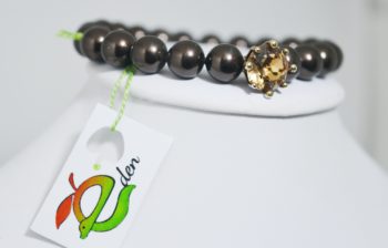 Bracciale Perle e con Pietra - immagine 6