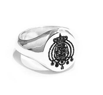 Anello Stemma Borbone - Regno delle Due Sicilie