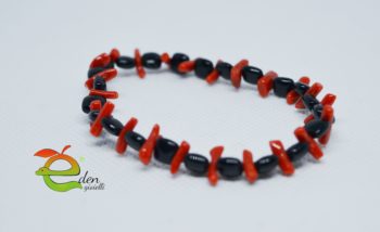 Bracciale Corallo - Onice - immagine 9