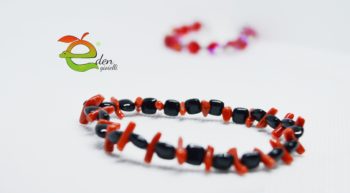 Bracciale Corallo - Onice - immagine 8