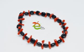 Bracciale Corallo - Onice - immagine 7