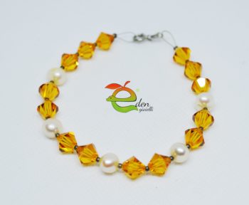 Bracciale Swarovski - Perle - immagine 3