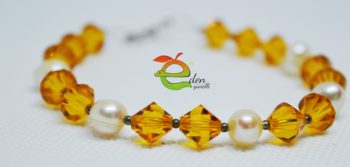 Bracciale Swarovski - Perle - immagine 2
