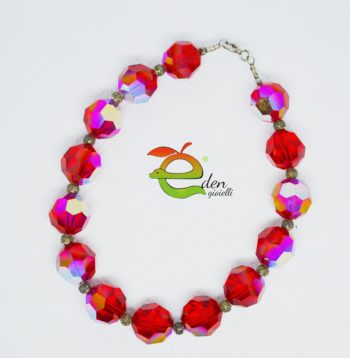Bracciale Swarovski Rosso - immagine 7