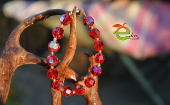 Bracciale Swarovski Rosso - immagine 4