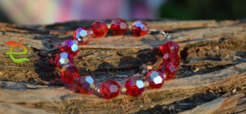 Bracciale Swarovski Rosso - immagine 5