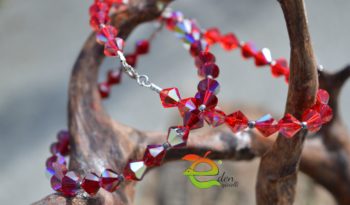Bracciale Swarovski Rosso - immagine 14