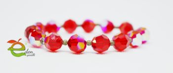 Bracciale Swarovski Rosso - immagine 2