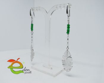Orecchini Piuma Argento - immagine 4