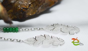 Orecchini Piuma Argento - immagine 9