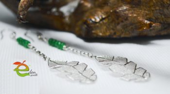 Orecchini Piuma Argento - immagine 11