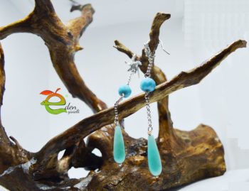 Orecchini - Turchese - Stella Marina Argento - immagine 13