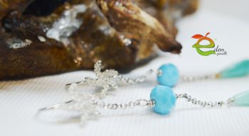 Orecchini - Turchese - Stella Marina Argento - immagine 9