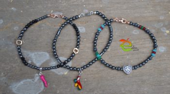 Bracciale Ematite e Asso di Bastone - immagine 8