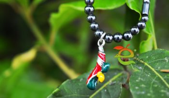 Bracciale Ematite e Asso di Bastone - immagine 10