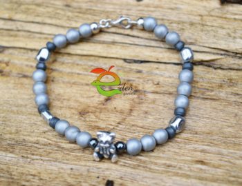Bracciale Ematite e Orsetto - immagine 9