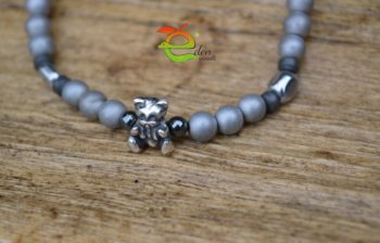 Bracciale Ematite e Orsetto - immagine 10