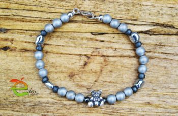 Bracciale Ematite e Orsetto - immagine 13