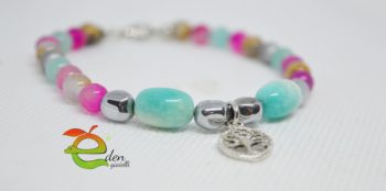 Bracciale Pietre e Albero della Vita  Eden Gioielli - immagine 3