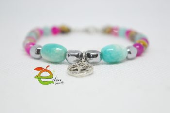 Bracciale Pietre e Albero della Vita  Eden Gioielli - immagine 2