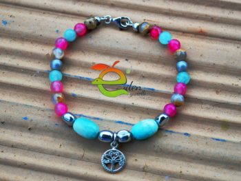 Bracciale Pietre e Albero della Vita  Eden Gioielli - immagine 5