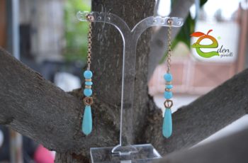 Orecchini Cuore Turchese - immagine 11