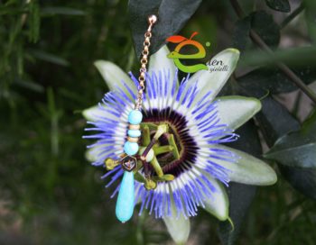 Orecchini Cuore Turchese - immagine 8