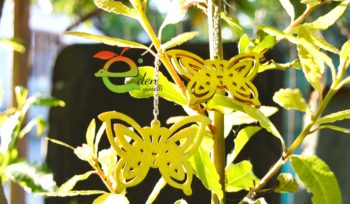 Orecchini Farfalla Legno - immagine 8