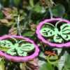 Orecchini Farfalla Legno e Argento - immagine 11
