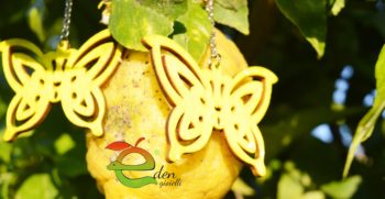 Orecchini Farfalla Legno - immagine 13