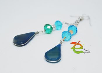 Orecchini - Swaroski - Pietre - Argento - immagine 11