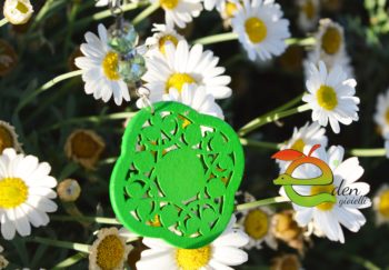 Orecchini Legno e Swarovski - immagine 9