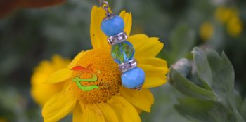Orecchini Turchese e Swarovski - immagine 10