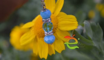 Orecchini Turchese e Swarovski - immagine 16