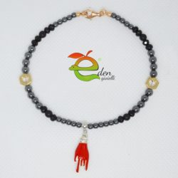 Bracciale Ematite e Corne