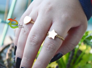 Anello  Cuore - Stella - immagine 6