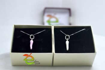 Collanina con Corno Argento - immagine 8