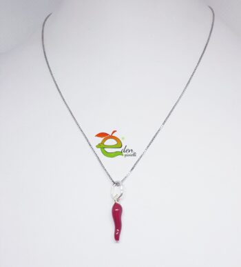 Collanina con Corno Argento - immagine 5