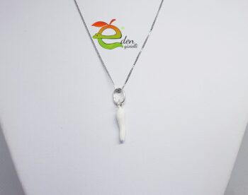 Collanina con Corno Argento - immagine 6