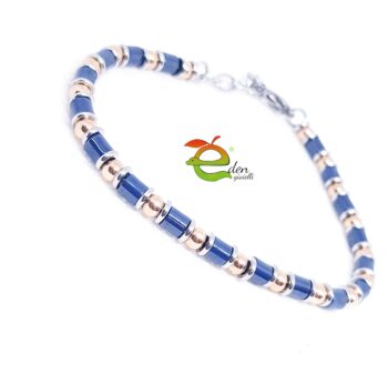 Bracciale Tubolare  Acciaio eden gioielli