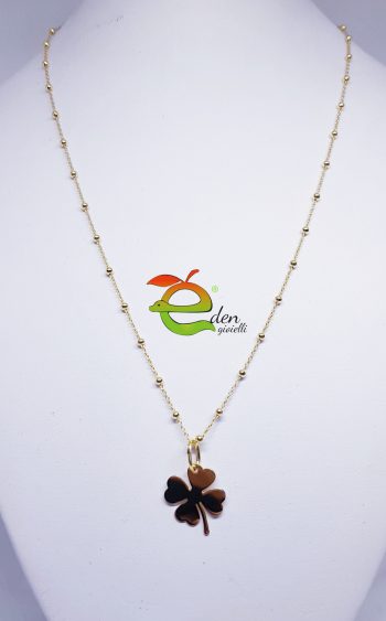 Collana Quadrifoglio Eden Gioielli