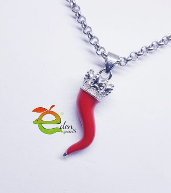Collana con Corno Rosso - immagine 6