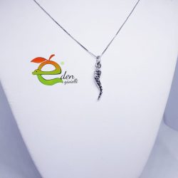 Collana con Corno Sfaccettato eden gioielli